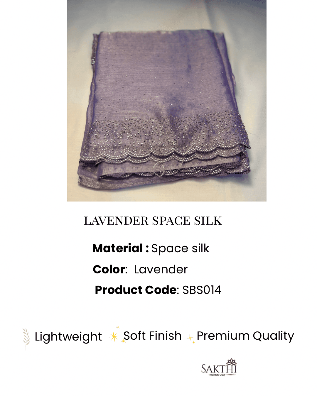 Space Silk Saree